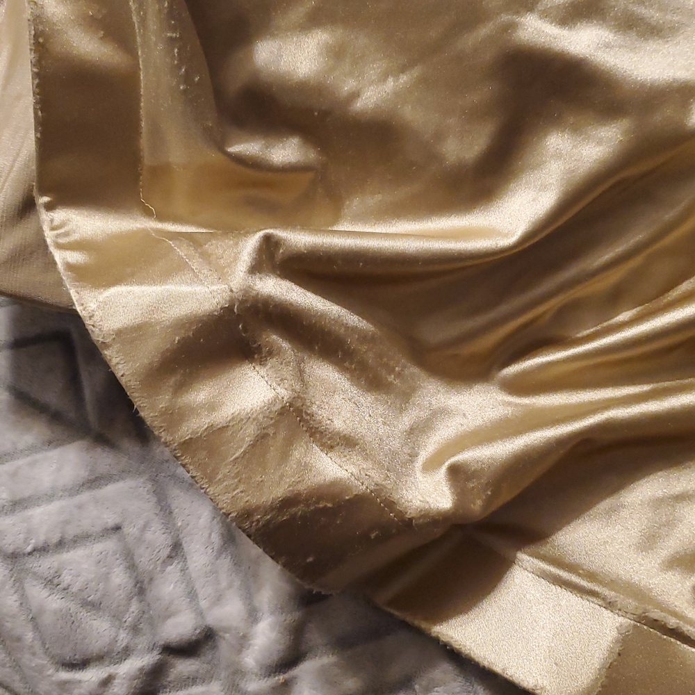 Ava Presley Style #35731, Brushed Gold Mermaid Gown With Cutout Back & Train - Picture 15 of 17
